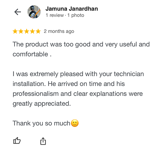 Flying Hangers existing testimonial gallery image 2