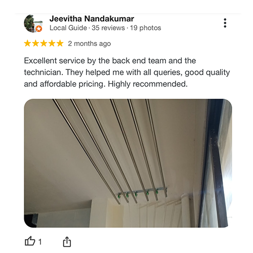 Flying Hangers existing testimonial gallery image 4
