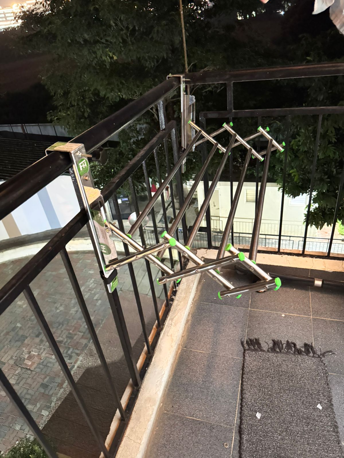 Flying Hangers: Stainless Steel Cloth Hangers for Grills & Windows